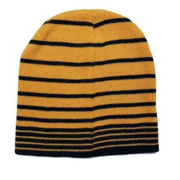 Fosters Australian Lager Unisex Winter Hat Classic Beanie Striped Knit Beer Cap - Picture 3 of 4